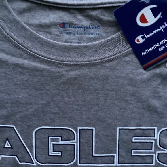 Champion Eagles Coppin State University Gray T-Shirt Large - Picture 3 of 3